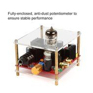 SainSonic 6N11 Tube Headphone Amplifier, Pure Class A for HIFI - US Transparent