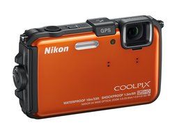 Nikon COOLPIX AW100 16 MP CMOS Waterproof Digital Camera with GPS and Full HD 1080p Video (Camouflage) (OLD MODEL) N6