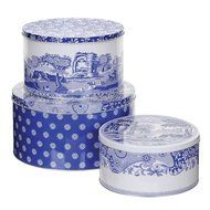 Spode - Blue Italian Set of 3 Cake Tins