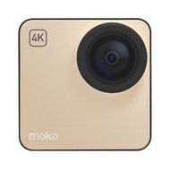 Mokacam 842116100089 4K/1080P Action Camera Adventure Bundle, Black N2