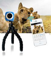 WiFi Selfie Camera Mini DV Recorder Car HD 720P DVR 120 Degree Wide Angle Lens with Wireless Built-in WiFi Mobile... N10