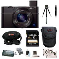 Sony DSC-RX100M III Cyber-shot Digital Still Camera with 32GB Accessory Bundle N5