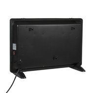 Best Choice Products 1500w LCD Glass Panel Heater Silent Energy Saving Compact Wall Mount Heater Bk N2