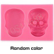 Yosa Skull Silicone Fondant Mould Cake Toppers Fimo Icing Sugarcraft Decorating Cake Mold