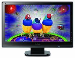 Viewsonic VX2453MH-LED 24-Inch Ultra-thin Widescreen LED Monitor - Black N16