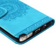 Note 5 Case,Samsung Galaxy Note 5 Case - Wallet Slim Fit Folio Stand 3D Basso-relievo PU Leather Flip Case with... N26