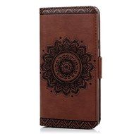 Note 5 Case,Samsung Galaxy Note 5 Case - Wallet Slim Fit Folio Stand 3D Basso-relievo PU Leather Flip Case with... N29