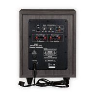 Theater Solutions SUB8F Front Firing Powered Subwoofer (Black) N3