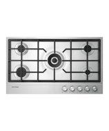 Fisher-Paykel CG365DLPX1 36" Gas Cooktop with 5 Sealed Burners, Dual Wok Burner