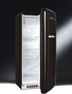 Smeg FAB28UPR 24" 50's Style Top-Freezer Refrigerator with 9.22 Cu. Ft. Capacity Ice Compartment Interior Light... N2