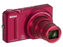 NikonDigital CameraCOOLPIX S9100 Red S9100RD N4