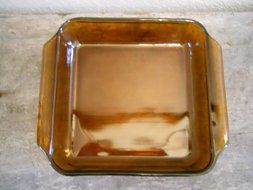 Vintage Fire King 8&quot; cake pan