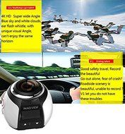 iKNOWTECH 2016 New GBD Wireless 360 Degree Panoramic Camera 3D VR Action Sports Camera Wifi 16MP 4K HD 30fps Waterproof... N8