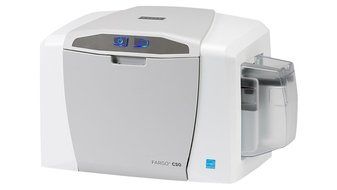 Fargo C50 Complete Photo ID Card Printer System with AlphaCard ID Suite Software N2