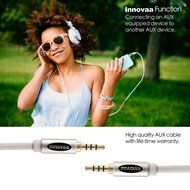 AUX Audio Cable, INNOVAA Universal Stereo Audio Male to Male 3.5mm AUX Cable - 20 Feet N7