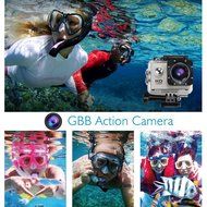 GBB WIFI 12MP 2.0&quot; LCD HD 1080P 170&deg; Wide Angle Sports DV Waterproof Action Camera Camcorder, Update 25mm Diameter... N20
