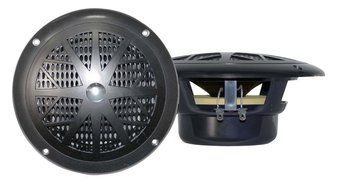 Pyle Hydra Series 4'' Dual Cone Waterproof Stereo Speaker System (plmr41b) -