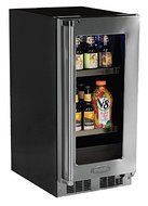 Marvel MP15BCG3RS Professional Beverage Framed Door, 15", Stainless Steel