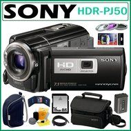 Sony HDR-PJ50V 1080p High Definition 220GB Handycam Camcorder with Wide Angle G-Lens and 3-inch Touch-Screen
