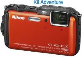 Nikon COOLPIX AW120 Orange Adventurer Kit N4