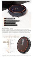 iCLEBO Arte YCR-M05-20 Metallic Silver Intelligent Cleaning Robot Vacuum N9