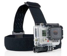 ProGear Adjustable Elastic Strap Head Mount With Anti-Slide For GoPro Hero 4/3+/3/2/1 N2