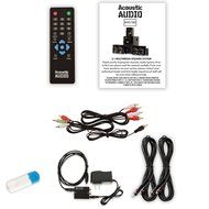 Acoustic Audio AA5160 Home 5.1 Speaker System with USB Bluetooth Optical Input FM and 2 Ext. Cables