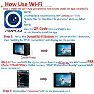 niceEshop(TM) WIFI 4K Ultra HD Sport Action Camera 1080P 60fps HDMI 20MP+ 170 Degree Wide Viewing Angle Waterproof... N5