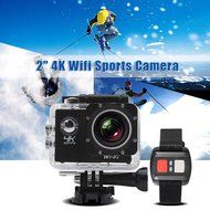 Andoer 2" LCD Screen Wifi Sports Action Camera 4X Zoom 170&deg;Wide-angle 4K 30fps 1080P 60fps 16MP Waterproof 30M... N9