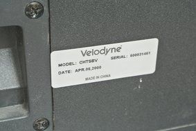Velodyne CHTSBV Gray Audiophile Center Channel Surround Sound Speaker