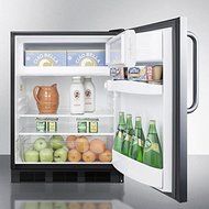 AccuCold CT66BBISSTB 24&quot; CT66JBI Series Medical Freestanding or Built In Compact Refrigerator with 5.1 cu. ft....