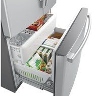 GE Stainless Steel French-Door Bottom Freezer Refrigerator N4