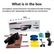 G5 Smart Phone Wearable Sunglasses for Driving Sport Message Reminder Answer Dial Call Bluetooth Digital Camera... N7