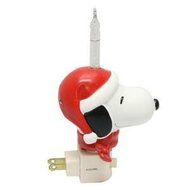 Roman 52053 - 8" Snoopy with Santa Hat Bubble Light Night Light by Roman