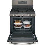 GE JGB700EEJES 30" Slate Gas Sealed Burner Range - Convection N5