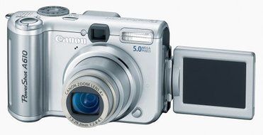 Canon Powershot A610 5MP Digital Camera with 4x Optical Zoom (OLD MODEL) N4