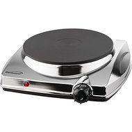 New BRENTWOOD TS-337 Electric Single Hotplate with Chrome Finish