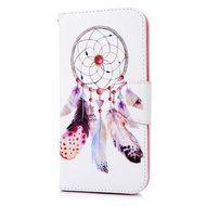 MOTO G4 Case,Motorola MOTO G4 Case - Wallet Flip Stand Case PU Leather Case with Shockproof TPU Inner Bumper Colorful... N46