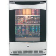 GE PCR06BATSS Profile 24" 5.3 Cu. Ft. 12 Bottle Capacity Stainless Steel Undercounter Beverage Center