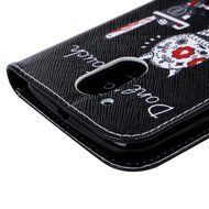 MOTO G4 Case,Motorola MOTO G4 Case - Wallet Flip Stand Case PU Leather Case with Shockproof TPU Inner Bumper Colorful... N49