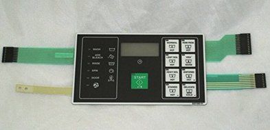 Unimac F0231582-01P QTY: 10 Keypad OPL SC/UC V1 English Pkg BLACK