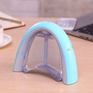 Oksale Rainbow LED USB Charging Home Office Humidifier Aroma Air Mist Diffuser Purifier Atomizer (Blue) N11