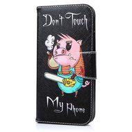 MOTO G4 Case,Motorola MOTO G4 Case - Wallet Flip Stand Case PU Leather Case with Shockproof TPU Inner Bumper Colorful... N61