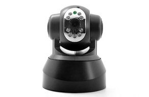 Budget Plug and Play IP Camera &quot;Securas&quot; - 1/4 Inch CMOS, 10m Nightvision, Pan + Tilt, Motion Detection N3