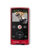 Panasonic TA-1 Ultrathin HD Pocket Camcorder Enabled with Skype and iFrame (Red) N6