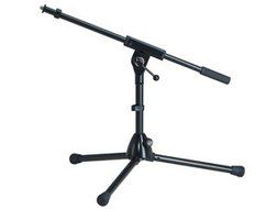 K&amp;M 259/1 Low Tripod Mic Stand, Boom Blk