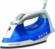 BLACK+DECKER IR03V Easy Steam Iron with Variable Steam Control and Auto Shutoff, Nonstick Soleplate Small Travel...