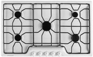 Frigidaire FFGC3610QW36" White Gas Sealed Burner Cooktop