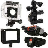 Vivitar DVR914HD 1440p HD Wi-Fi Waterproof Action Video Camera Camcorder + Remote, Helmet, Bike &amp; Suction Cup... N2