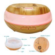 YTE 300ml Aroma Essential Oil Wood Grain Ultrasonic Cool Mist Humidifier N7